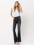 "Brooke" Mid-Rise Distressed Black Denim-Jeans-Branded Envy